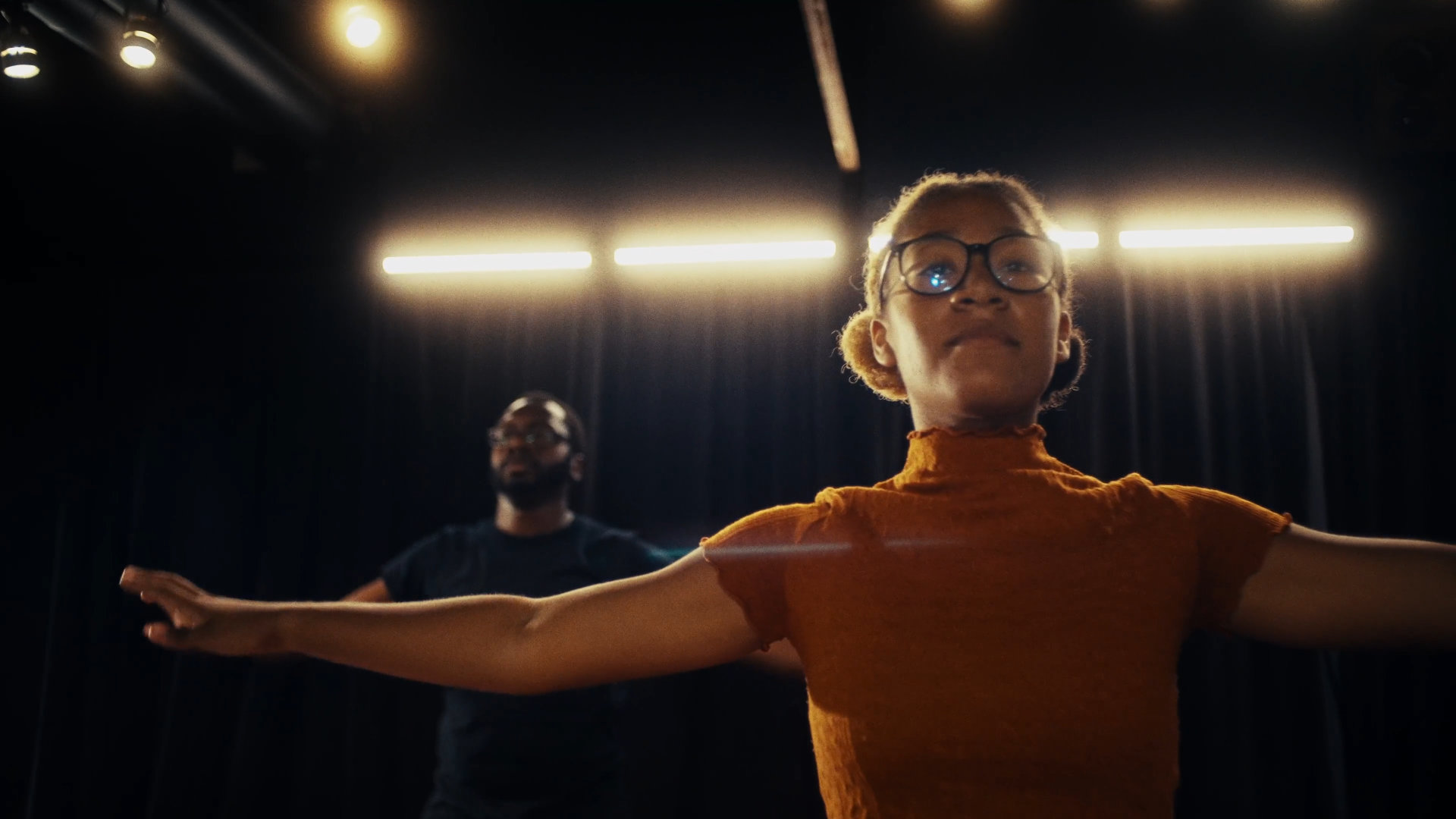 A warmly backlit performance from I Believe by Ki5